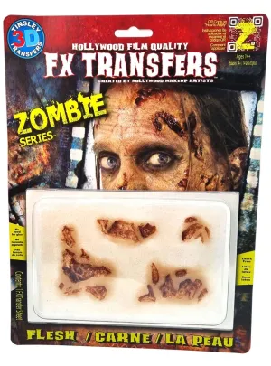 The Running Dead 3D Latex Free Zombie Decay Prosthetic