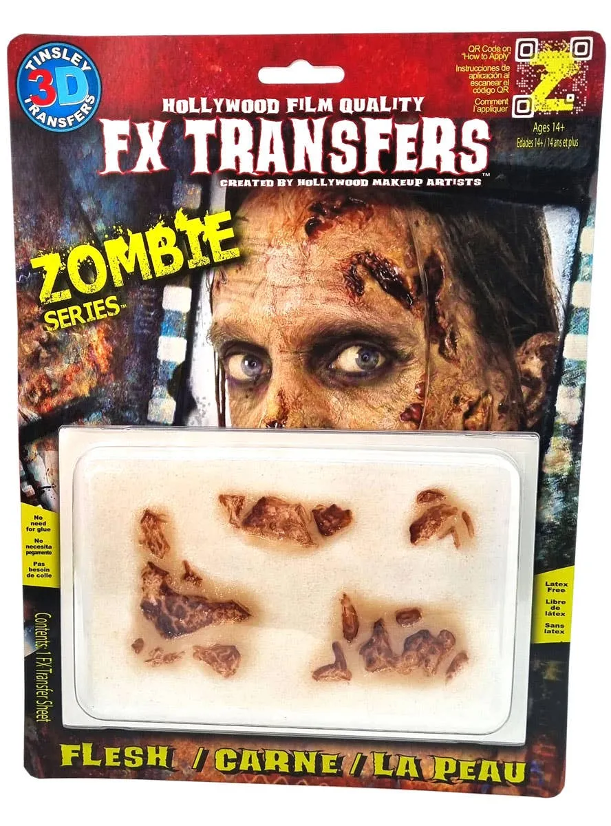 The Running Dead 3D Latex Free Zombie Decay Prosthetic