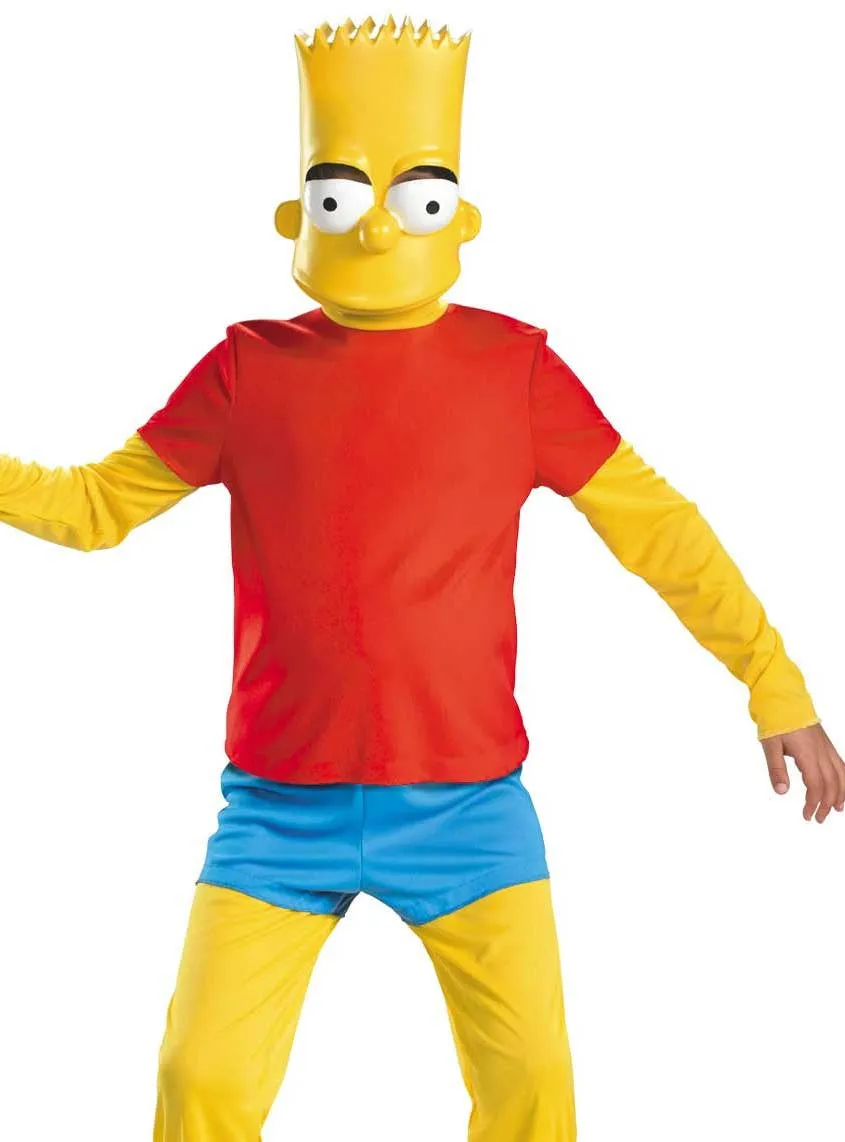The Simpsons Bart Simpson Boys Costume