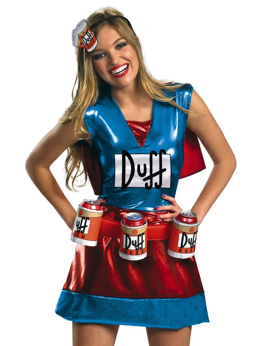 The Simpsons Duffwoman Womens Costume