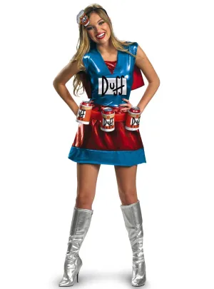 The Simpsons Duffwoman Womens Costume