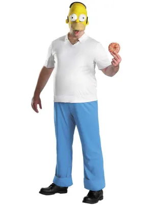 The Simpsons Homer Simpson Mens Costume