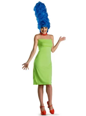 The Simpsons Womens Marge Simpson Costume