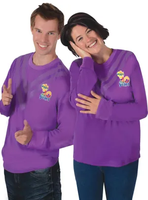 The Wiggles 30th Anniversary Adults Purple Costume Top