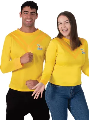 The Wiggles 30th Anniversary Adults Yellow Costume Top