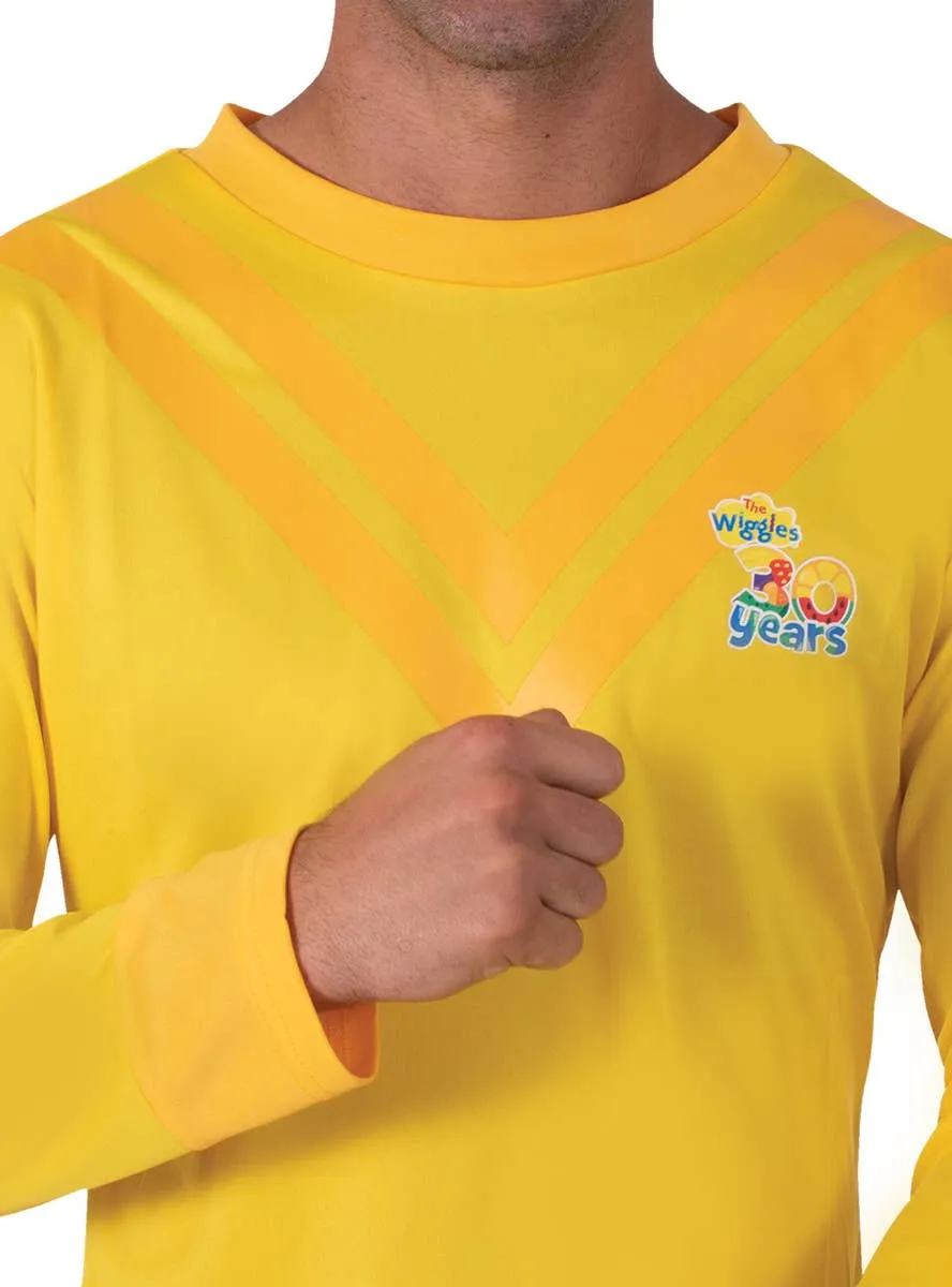 The Wiggles 30th Anniversary Adults Yellow Costume Top