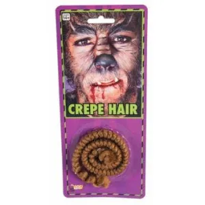 Theatrical Light Brown Braided Crepe Hair