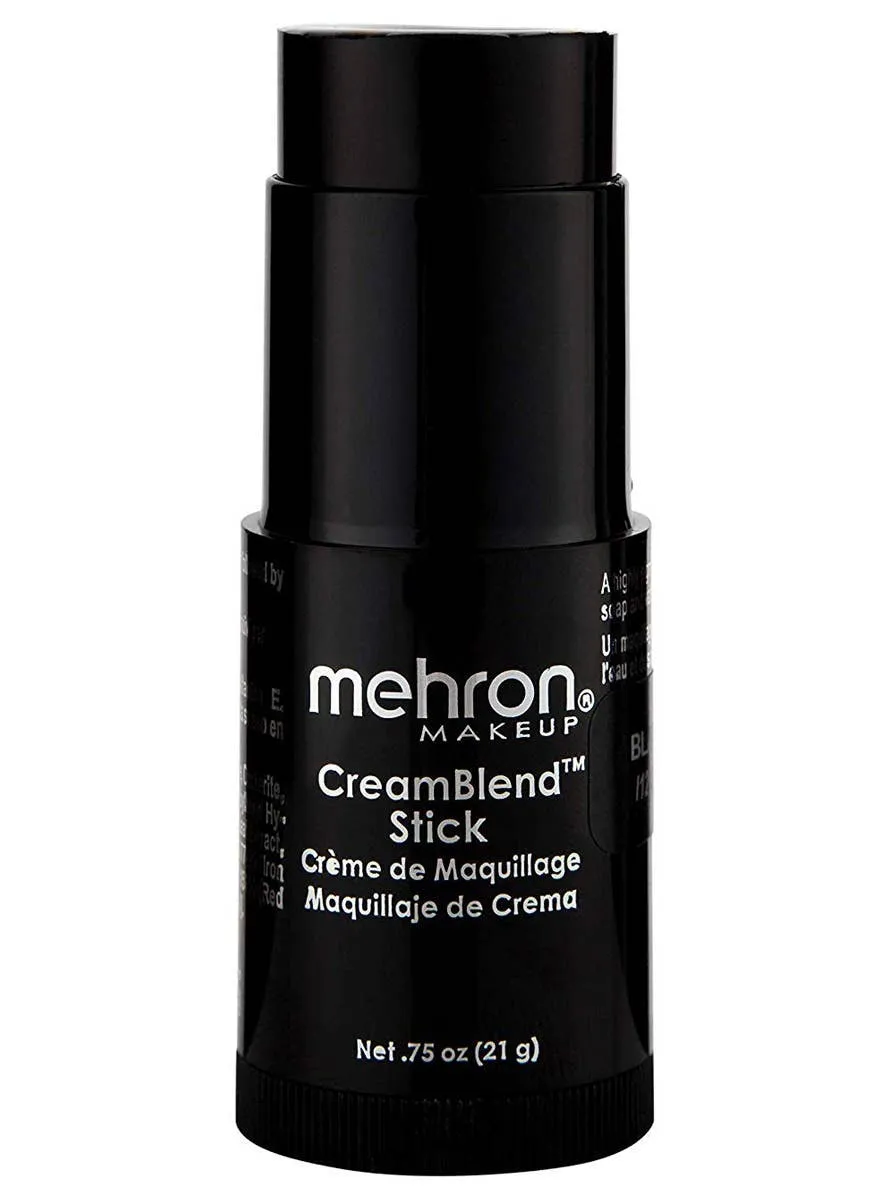 Theatrical Quality Thick Creamblend Black Makeup Stick