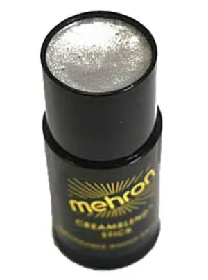 Theatrical Quality Thick Creamblend Metallic Silver Makeup Stick