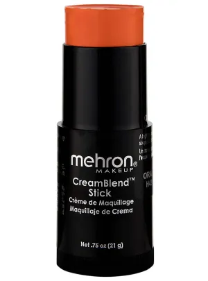 Theatrical Quality Thick Creamblend Orange Makeup Stick