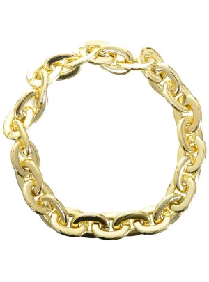 Thick Chunky Gold Chain Costume Necklace