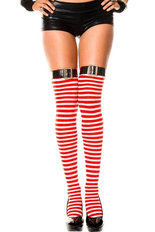 Thigh High Buckle Christmas Stockings