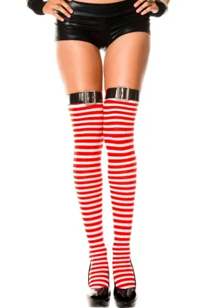 Thigh High Buckle Christmas Stockings