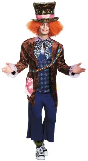 Through The Looking Glass Mens Mad Hatter Book Week Costume