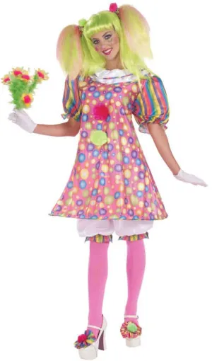 Tickles The Clown Womens Circus Costume