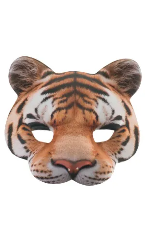 Tiger Kids Animal Mask Book Week Costume Accessory