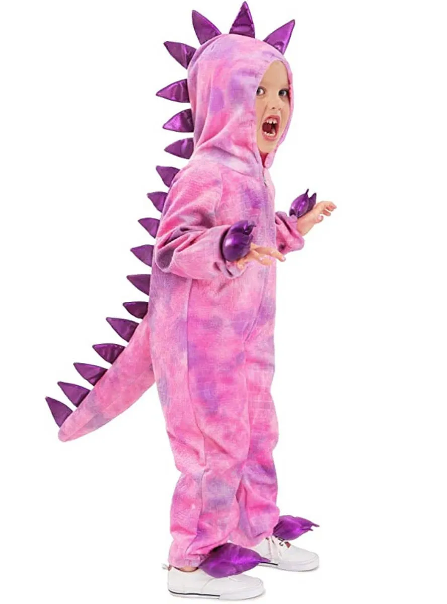 Tilly T-Rex Toddler Pink Dinosaur Onesie Costume