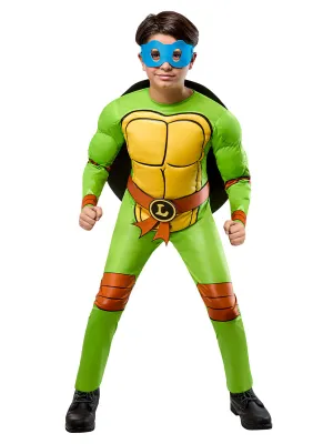 TMNT Boys Convertible Muscle Chest Costume