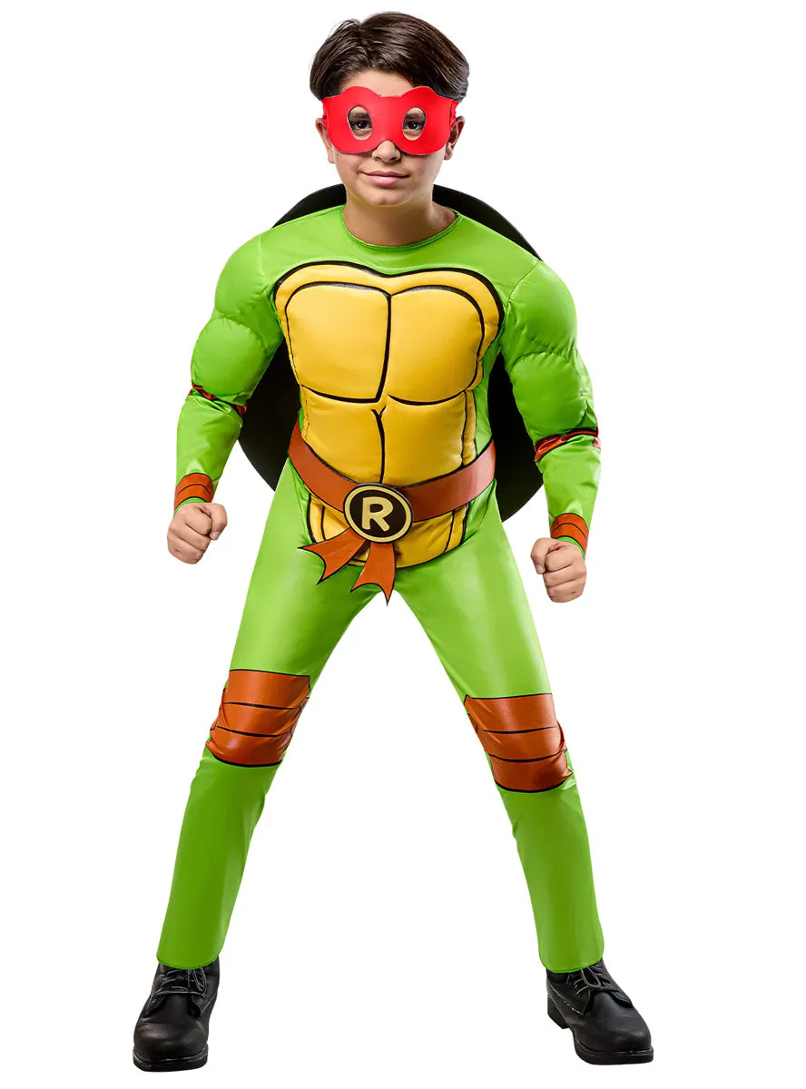 TMNT Boys Convertible Muscle Chest Costume