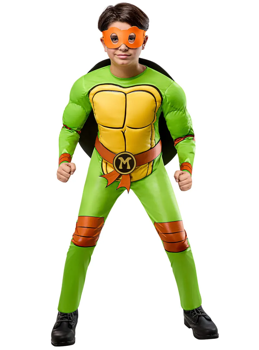 TMNT Boys Convertible Muscle Chest Costume