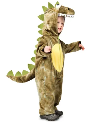 Toddler Boys Green Roarin Rex Costume