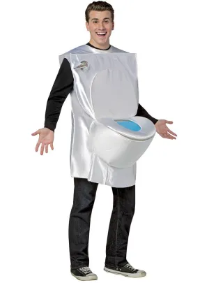 Toilet Bowl Adults Funny Costume