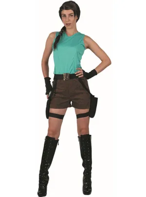 Tomb Raider Inspired Womens Lara Croft Costume