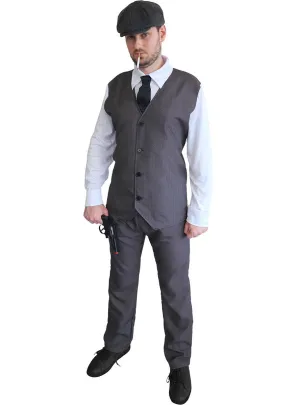 Tommy English Gangster Plus Size Mens 1920s Costume