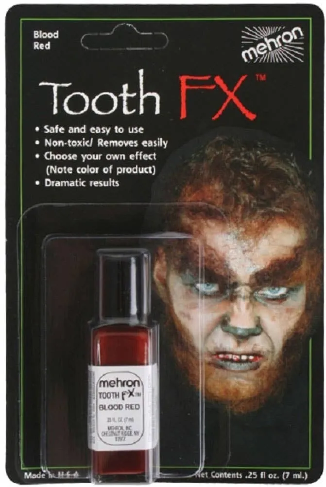 Tooth FX Blood Red Tooth Paint
