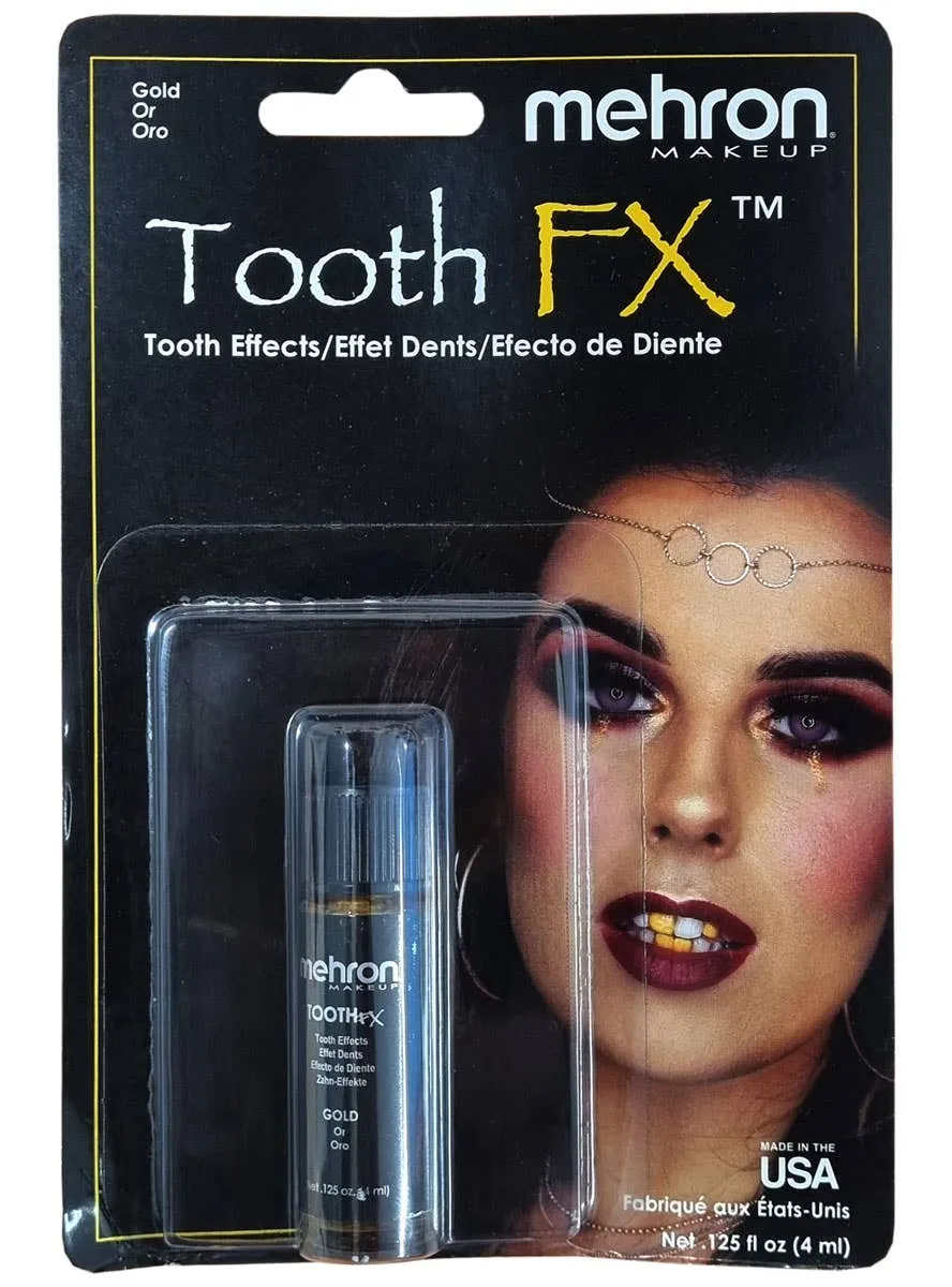 Tooth FX Mehron Gold Tooth Paint
