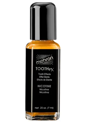 Tooth FX Mehron Nicotine Stain Teeth Paint