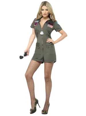 Top Gun Cutie Womens Dress Up Costume