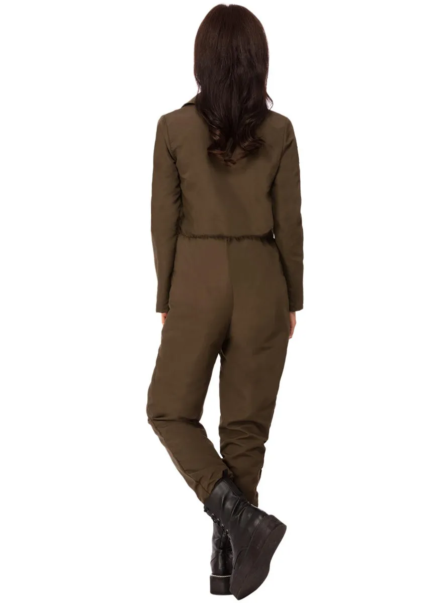 Top Gun Flight Suit Womens Costume