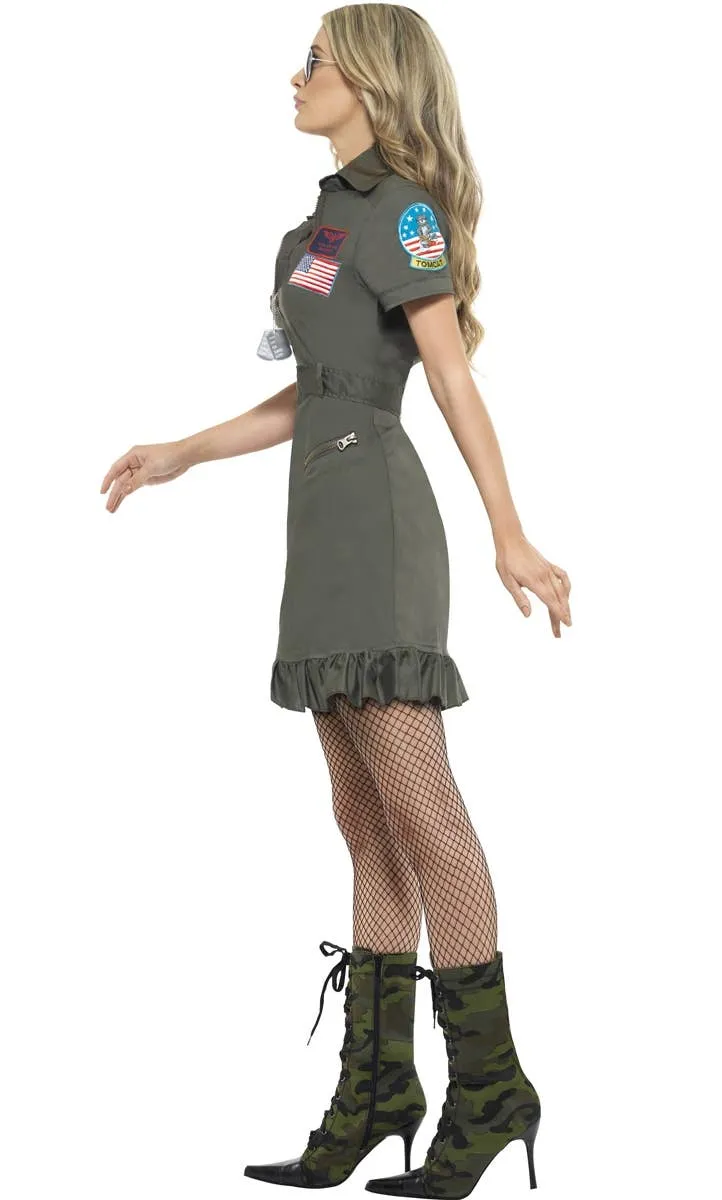 Top Gun Womens Deluxe Aviator Costume