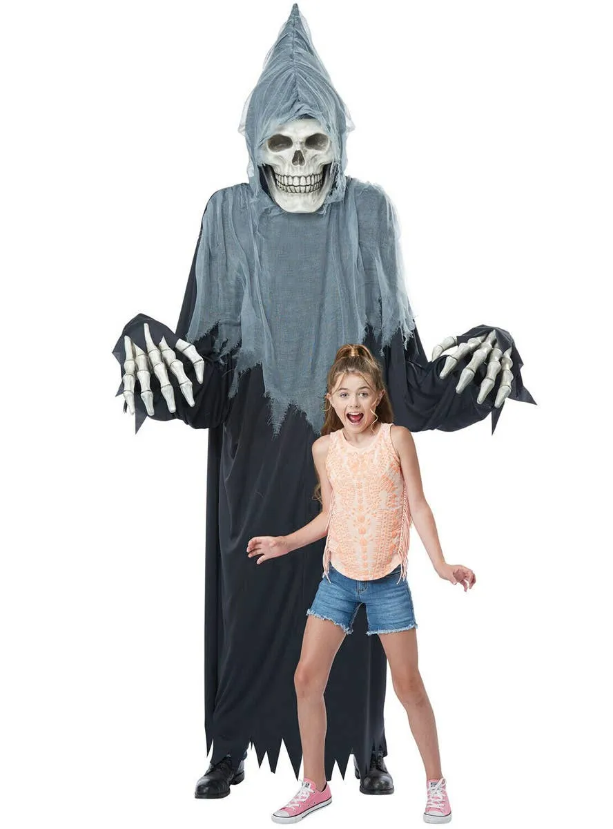 Towering Terror Adults Grim Reaper Halloween Dual Use Costume