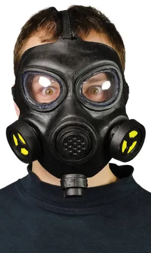 Toxic Gas Mask Halloween Costume Accessory