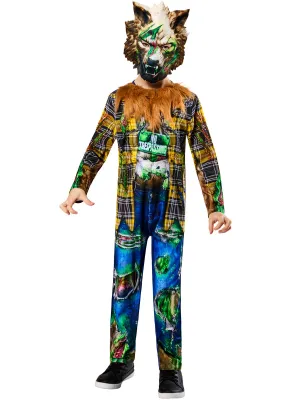 Toxic Halloween Werewolf Boys Costume