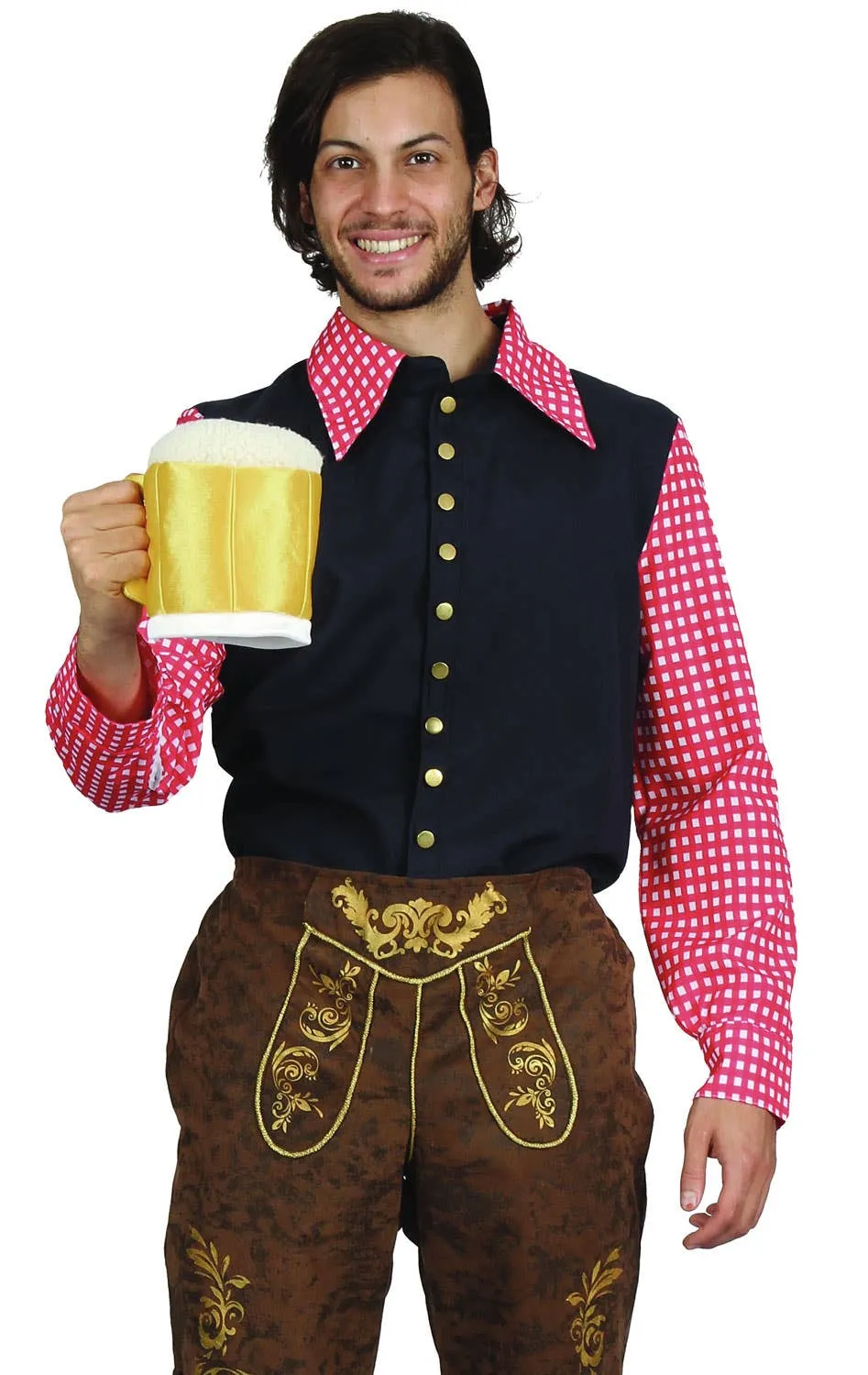 Traditional Bavarian Beer Man Oktoberfest Mens Costume