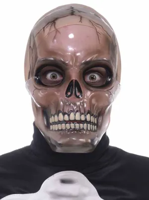 Transparent Skull Halloween Costume Mask