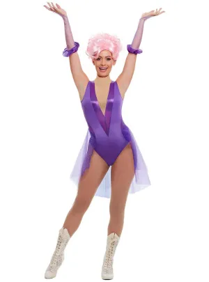 Trapeze Artist Womens Anne Wheeler Purple Circus Costume