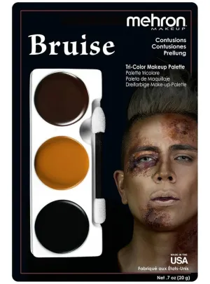 Tri-Colour Bruise Palette Halloween Special Effects Makeup