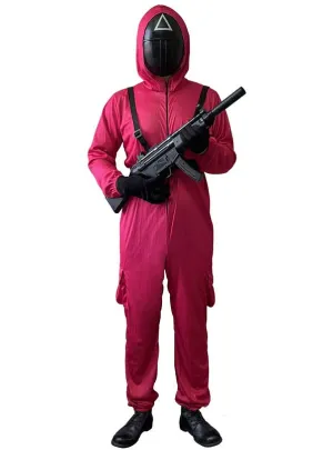 Triangle Masked Player Guard Boys Dress Up Costume