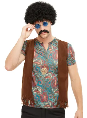 Trippy 60s Hippie Mens Costume Accessory Set