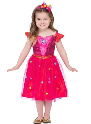True and the Rainbow Kingdom Girls Pink Dress Costume