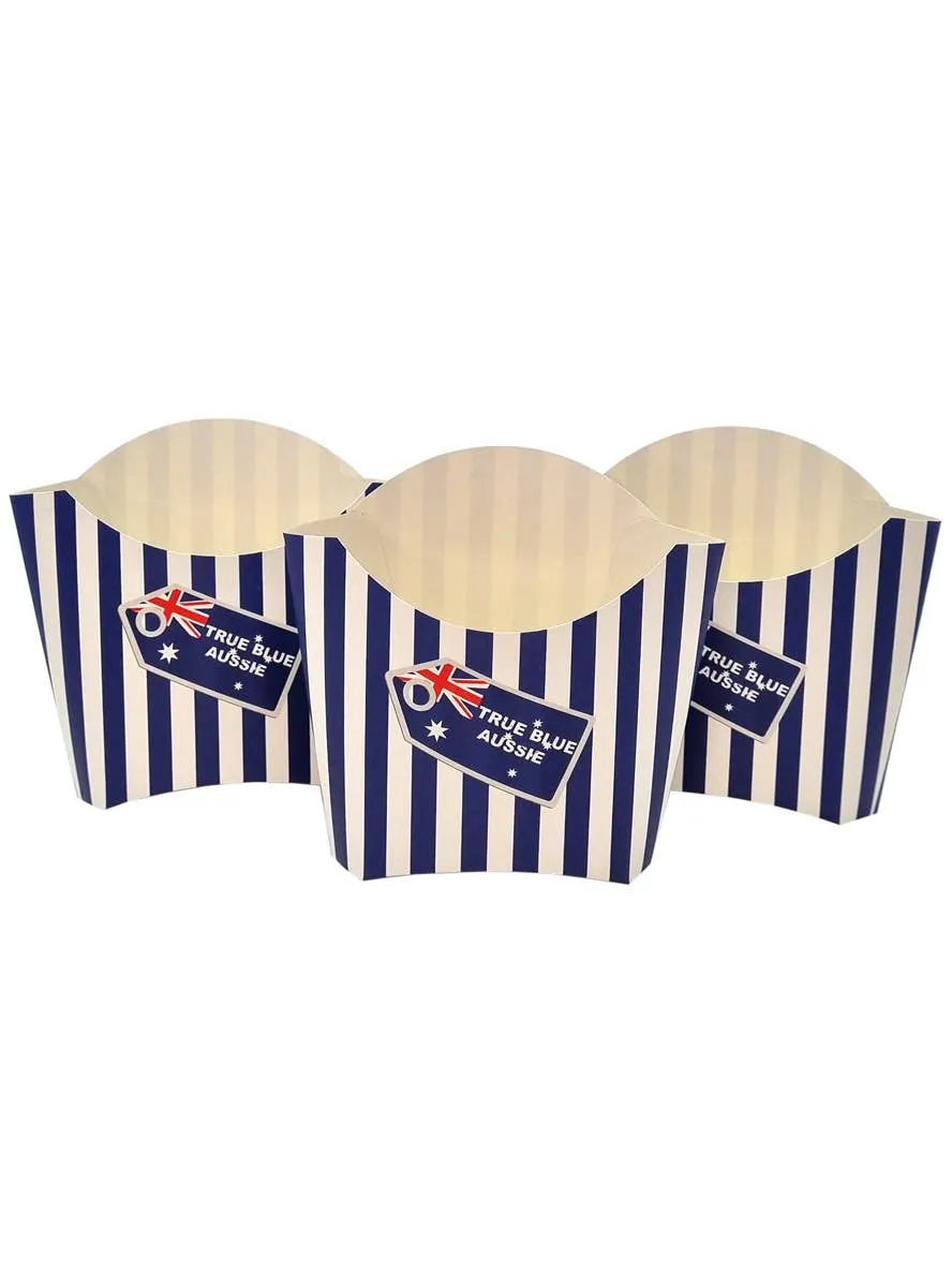 True Blue Aussie 12 Pack Striped Treat Boxes