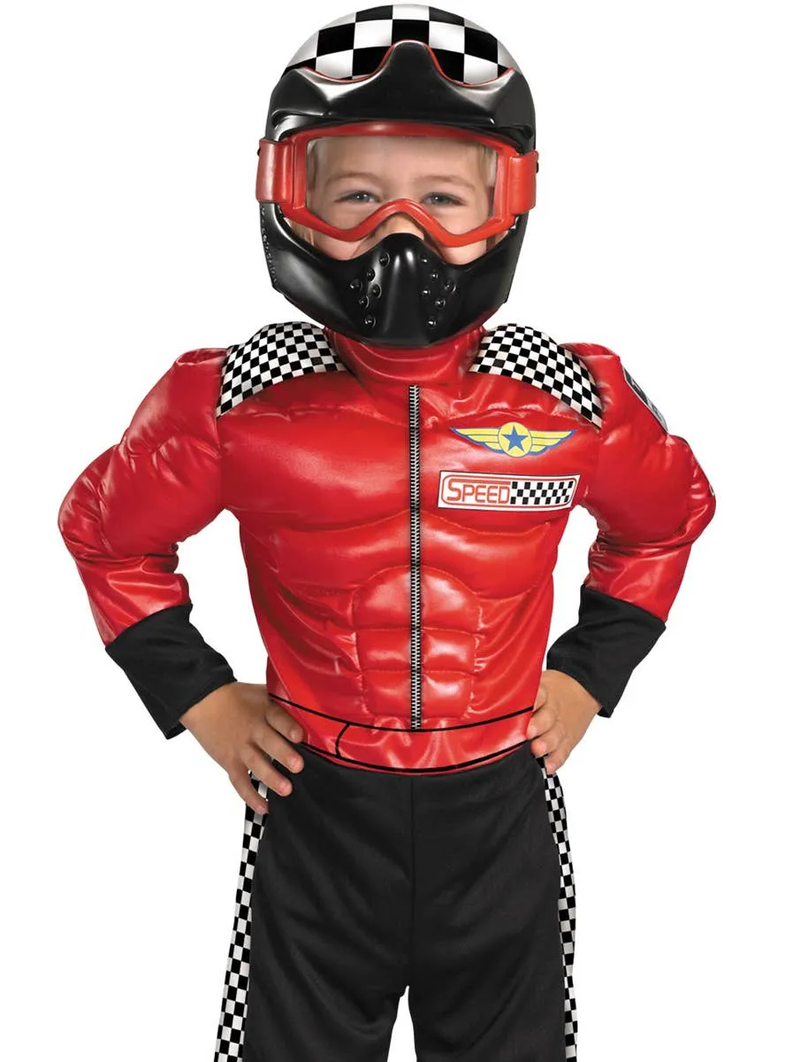 Turbo Racer Toddler Boys Race Car Driver Costume