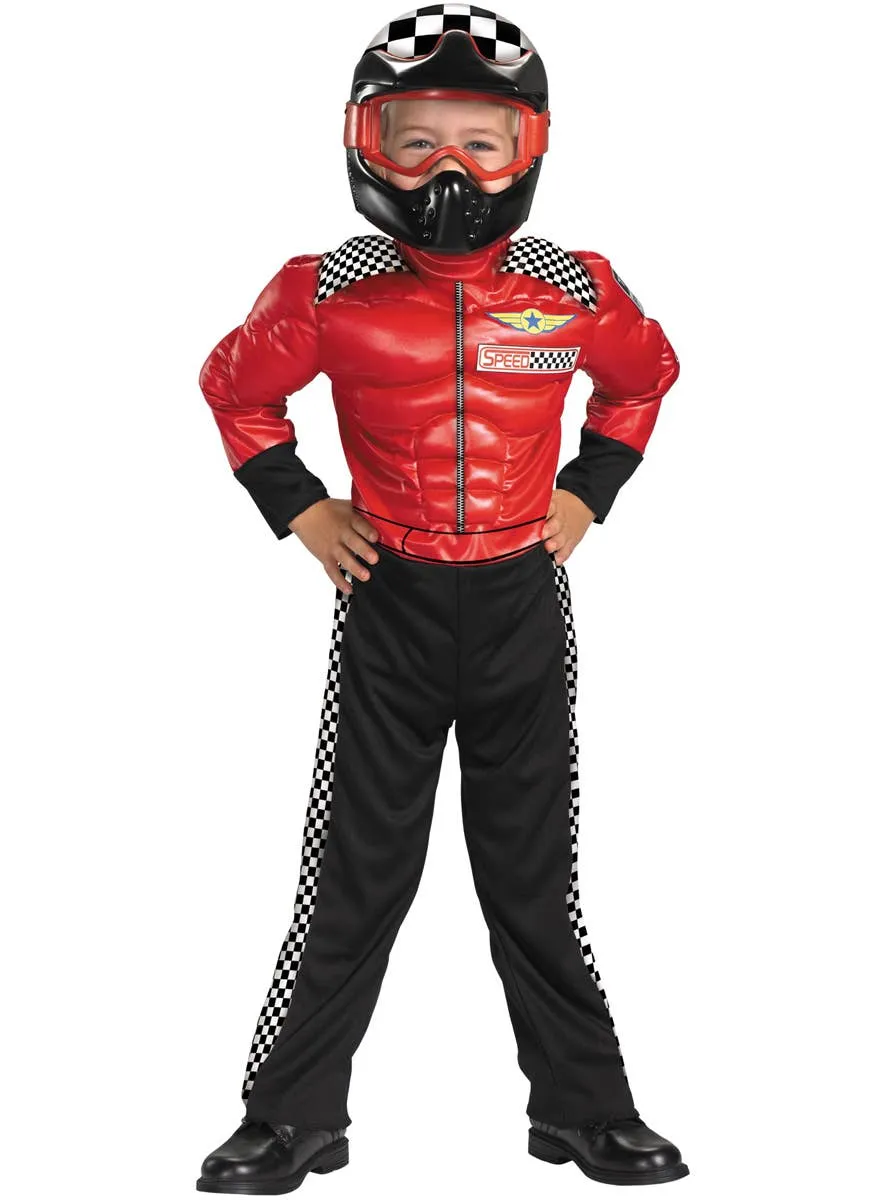 Turbo Racer Toddler Boys Race Car Driver Costume