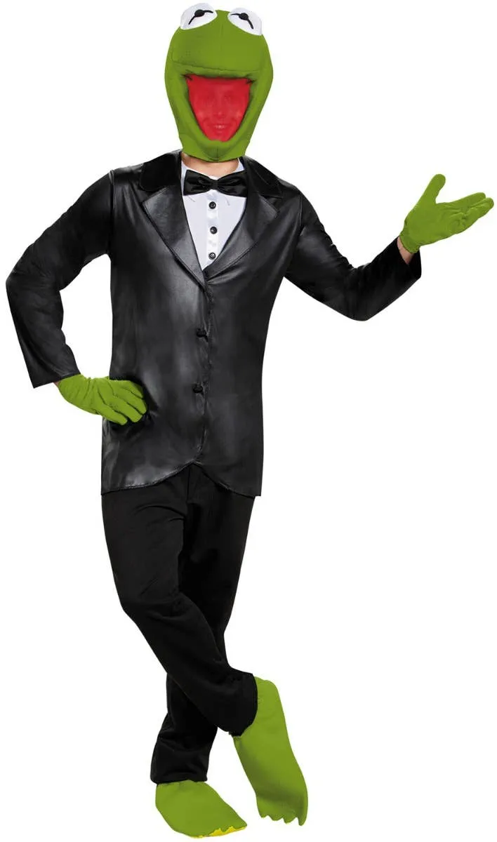 Tuxedo Kermit The Frog Mens Muppets Costume