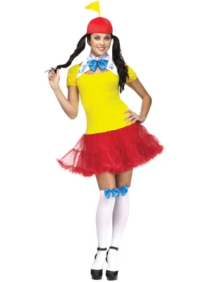 Tweedle Dee Tweedle Dum Womens Wonderland Costume