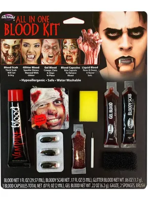 Ultimate All-In-One Halloween Blood Makeup Kit